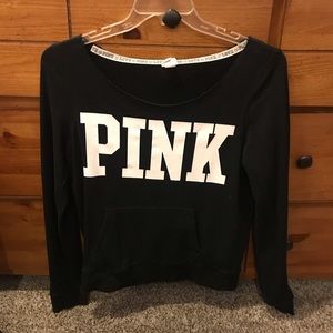 Black Victoria Secret Sweatshirt